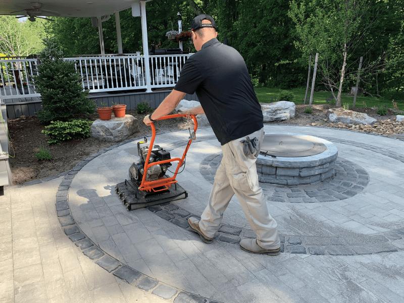 Finishing with a detailed cleanup and client walkthrough to ensure complete satisfaction.