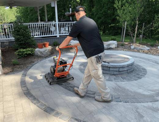 Finishing with a detailed cleanup and client walkthrough to ensure complete satisfaction.